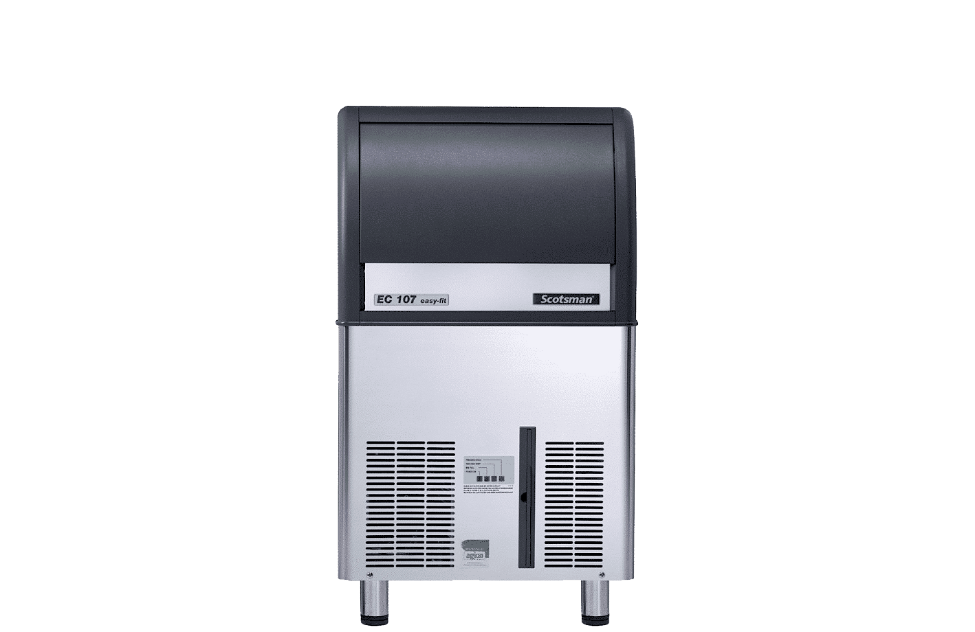 IJsblokjesmachine EC107AS - Afbeelding 1