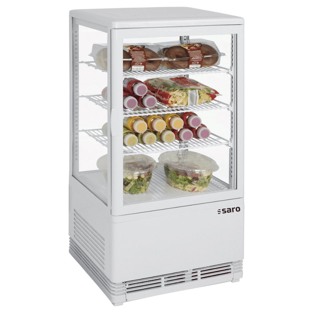 Mini-koelvitrine | 70L | Wit - Afbeelding 1