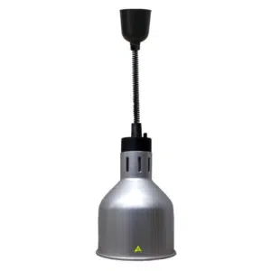 Warmhoudlamp | Kap - Zilver | 250 Watt