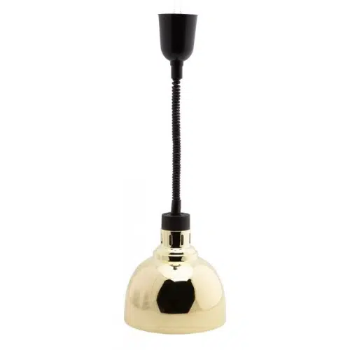 Warmhoudlamp | Rond - Goud | 250 Watt