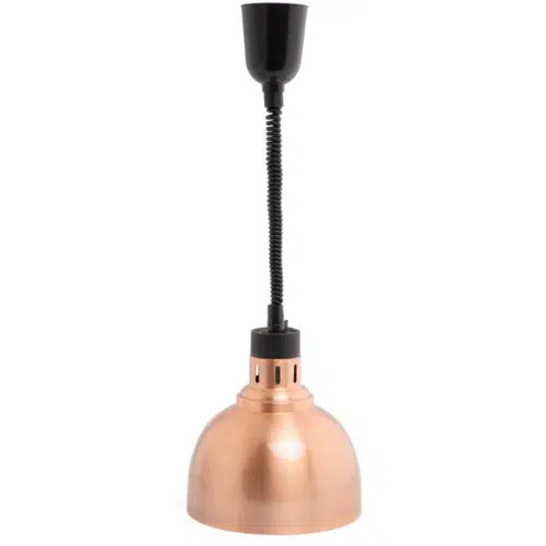 Warmhoudlamp | Rond - Brons| 250 Watt