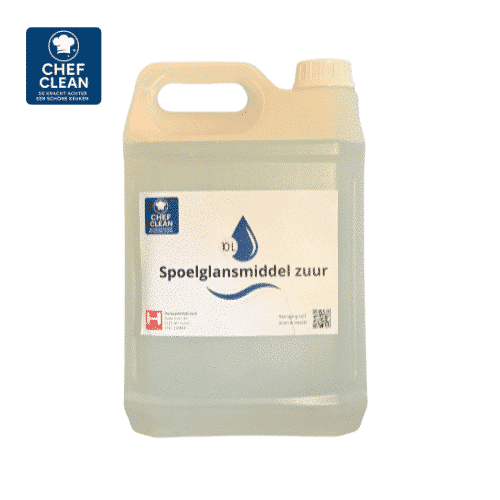Chef Clean Spoelglansmiddel zuur