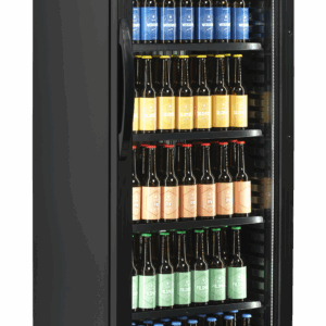 Tefcold | CEV425 BLACK | Zwarte flessenkoeler