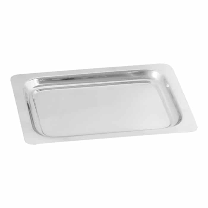 RVS Serveerplateau | 22,5x18 cm - Afbeelding 1