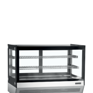 Tefcold | LCT900F/BLACK | Koelvitrine - countertop