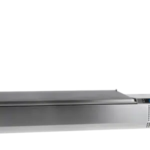 Tefcold | VK38-160 S/S LID | Koelvitrine GN1/3