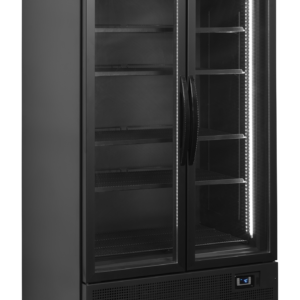 Tefcold | FSC1000H BLACK | Zwarte displaykoeler
