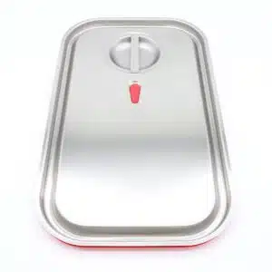 Gastronorm Deksel - 1/1 GN - RVS - Luchtdicht Rubber