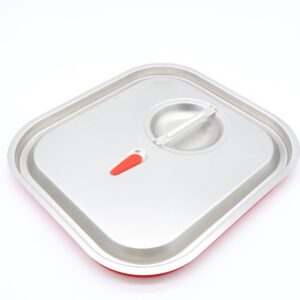 Gastronorm Deksel - 2/3 GN - RVS - Luchtdicht Rubber