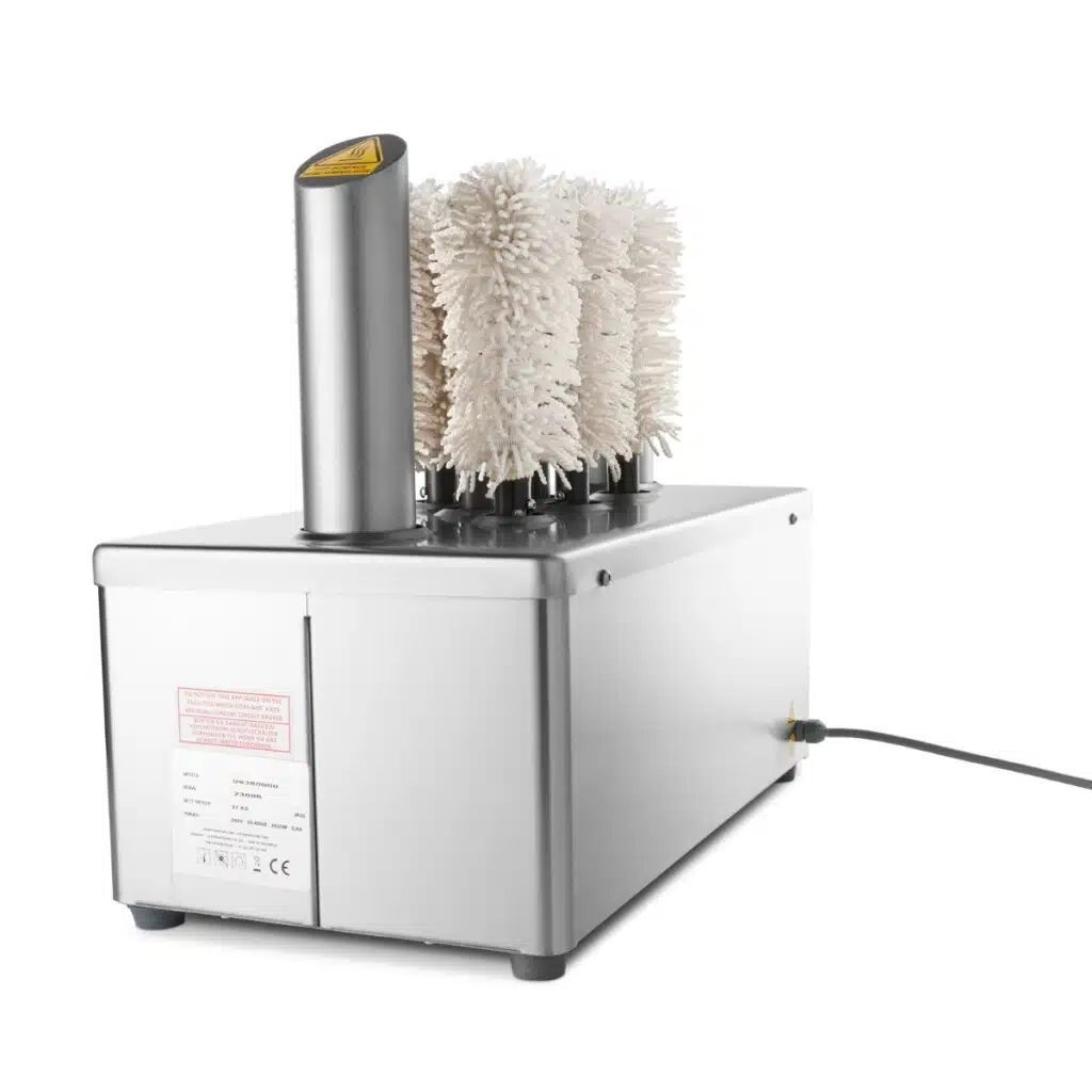 Glazen Poleermachine - 8 Borstels – 600 Glazen/Uur - Afbeelding 4