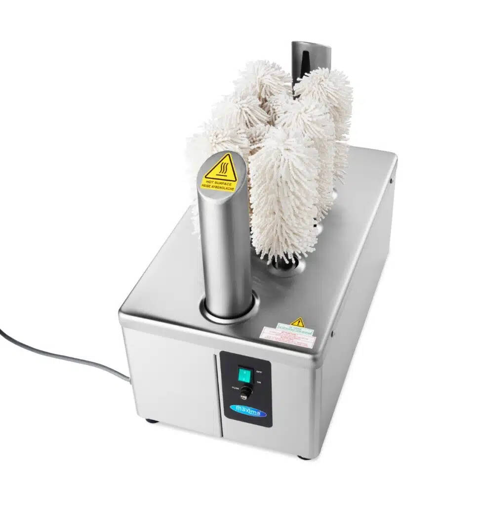 Glazen Poleermachine - 8 Borstels – 600 Glazen/Uur - Afbeelding 5