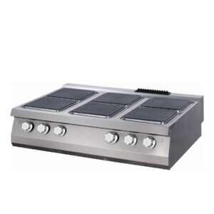 Premium Kookplaat - 6 Pitten - Driedubbel - 90 cm Diep - Elektrisch