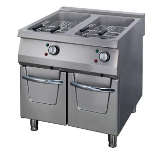 Premium Friteuse - 2 x 22 L - Dubbel - 90 cm Diep - met Tapkraan - Elektrisch
