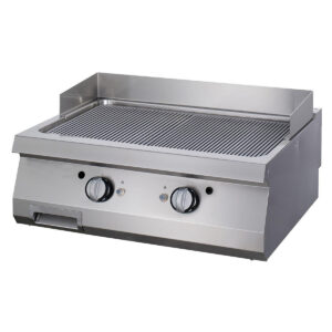 Premium Grillplaat - Gegroefd - Dubbel - 90 cm Diep - Gas