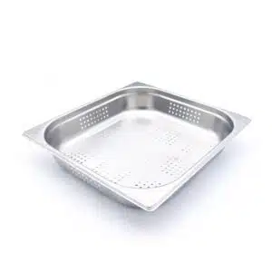 Gastronorm Bak - 2/3 GN - 6,5 cm Diep - RVS - Geperforeerd