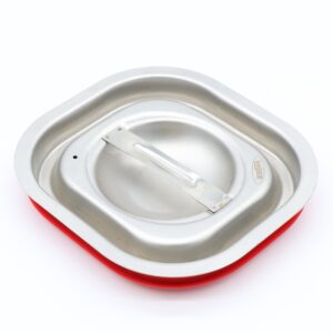 Gastronorm Deksel - 1/6 GN - RVS - Luchtdicht Rubber