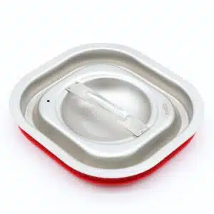 Gastronorm Deksel - 1/6 GN - RVS - Luchtdicht Rubber