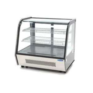 Gebaksvitrine - 120 L - 70 cm - Schuifdeuren Achter