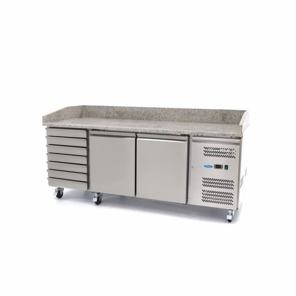 Pizzawerkbank 202cm 2 Deuren 7 Laden