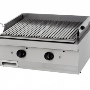 Heavy Duty Lavasteengrill - Dubbel - 70 cm Diep - Gas