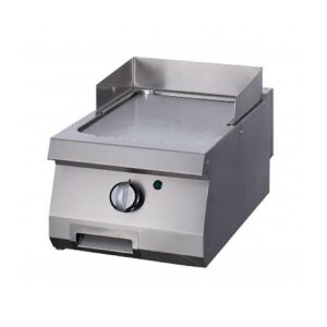 Heavy Duty Grillplaat - Glad Chroom - Enkel - 70 cm Diep - Gas