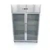 Koelkast - 1200 L - 6 Verstelbare Roosters (2/1 GN) - Rvs - met Glazen Deur - Thumbnail Image 2