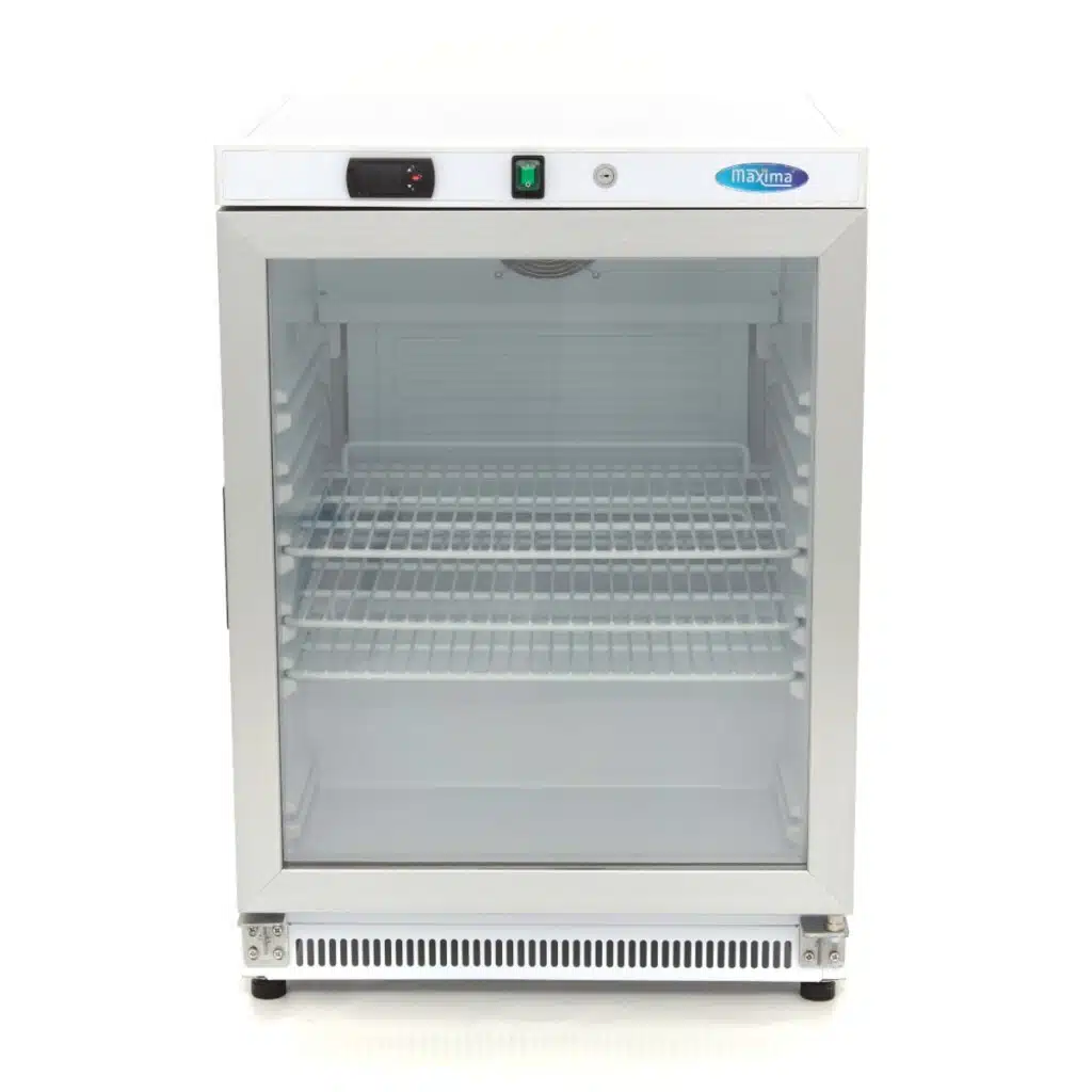 Koelkast - 200 L - Wit - met Glazen Deur - Afbeelding 2