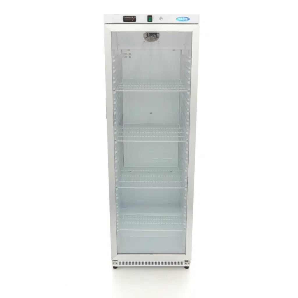 Koelkast - 400 L - Wit - met Glazen Deur - Afbeelding 2