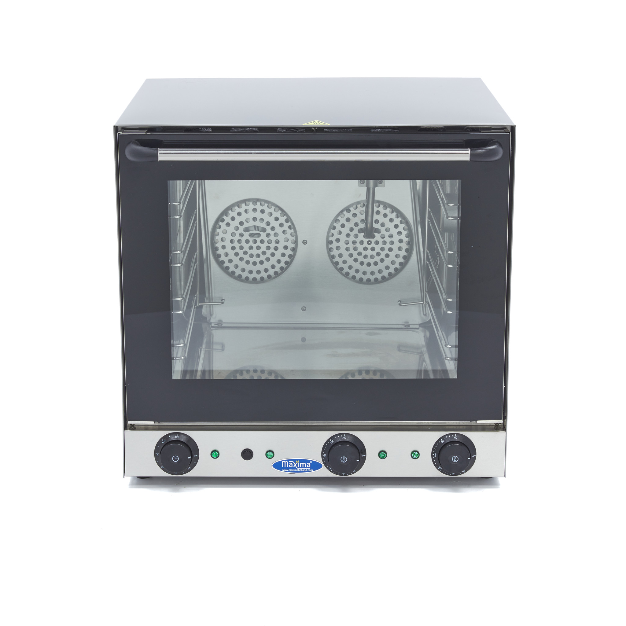 Heteluchtoven - Grillen en Stomen - 4 Bakplaten - Ingebouwde Timer - Afbeelding 2