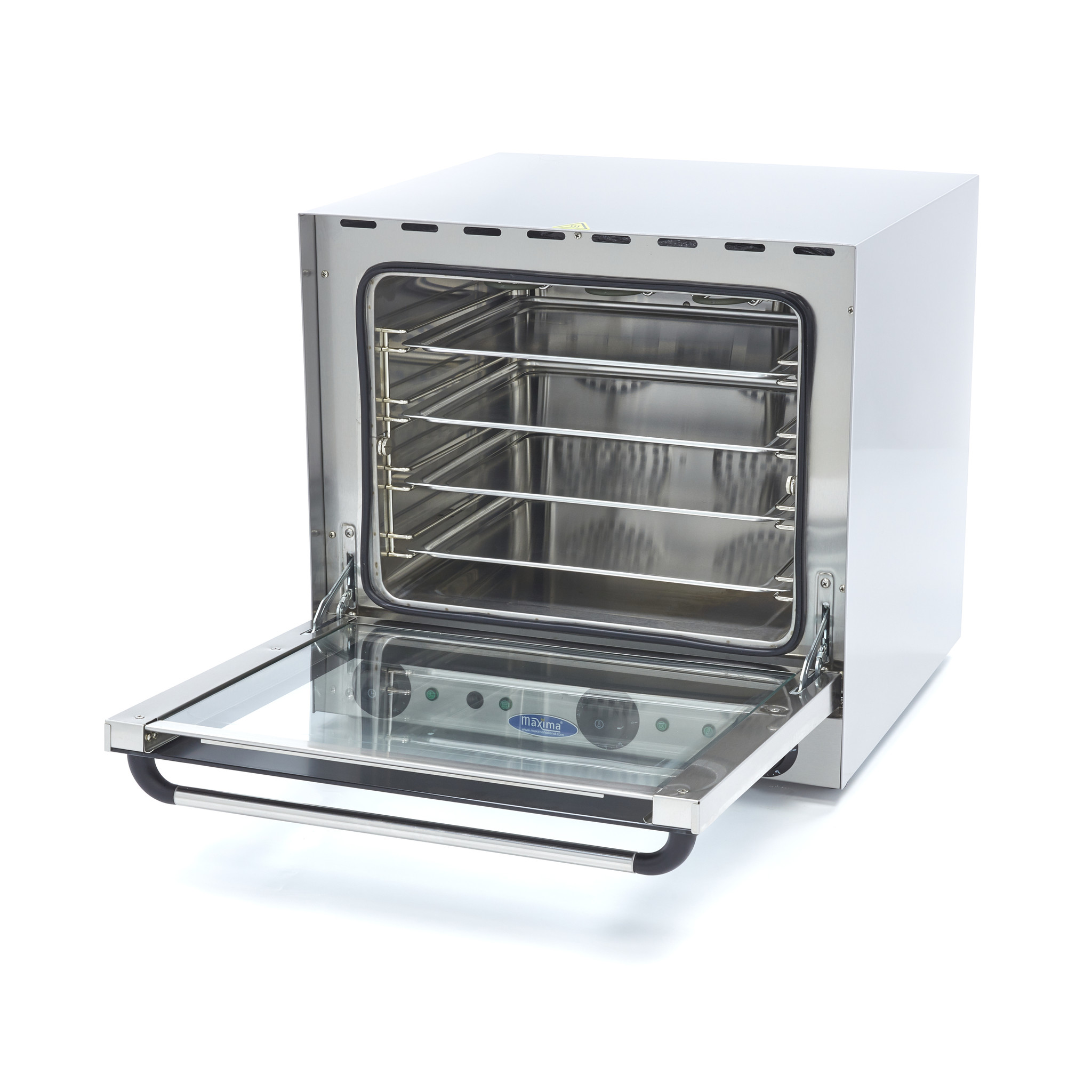 Heteluchtoven - Grillen en Stomen - 4 Bakplaten - Ingebouwde Timer - Afbeelding 5