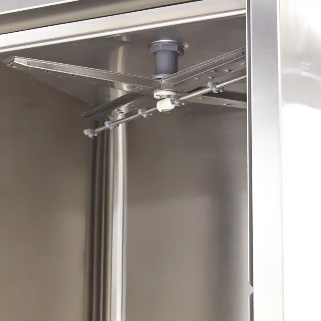 Pannenwasser - 60 x 76 cm - met Glansspoel- en Zeeppomp - 400V - Afbeelding 9