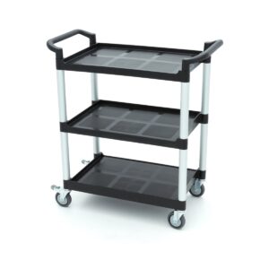 Serveerwagen - 3 Werkbladen - 86,5 x 42,5 cm