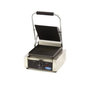 Contactgrill - Gegroefd - Enkele Grillplaat - 22 cm
