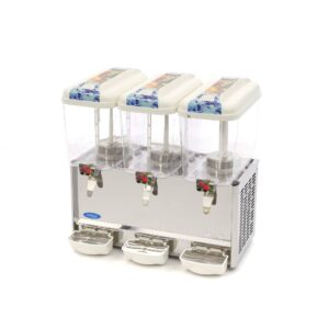 Drankdispenser - 3x 18 L - Elektrisch - incl. Roersysteem