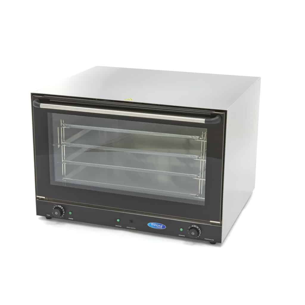 Heteluchtoven - Stomen - 4 Bakplaten (60 x 40 cm) - 400V - Afbeelding 1