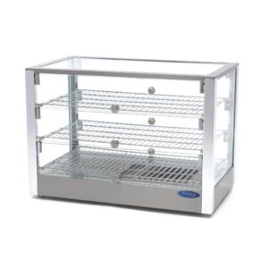 Warmhoudvitrine - 115 L - 70 cm - 3 Niveaus