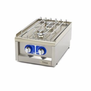 Kookplaat Horeca - 2 Pitten - Enkel - 60 cm Diep - Gas