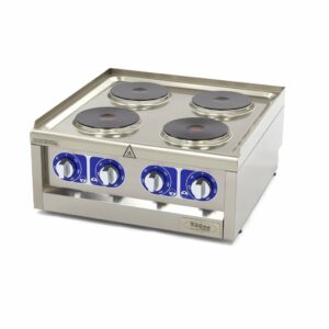 Kookplaat Horeca - 4 Pitten - Dubbel - 60 cm Diep - 400V
