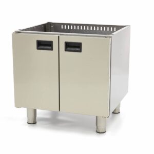 Horeca Onderstel - Dubbel - 60 cm Diep - met Deuren