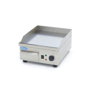 Grillplaat - Glad Chroom - 36 cm - incl. Opvangbak