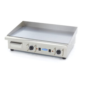 Grillplaat - Glad Chroom - 73 cm - incl. Opvangbak - 400V