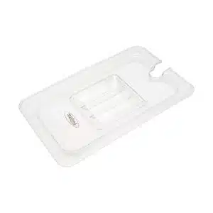 Gastronorm Deksel - 1/6 GN - Polycarbonaat - met Uitsparing