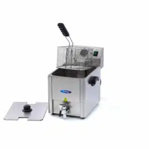 Frituurpan - 8 L - 1 Mand - met Tapkraan