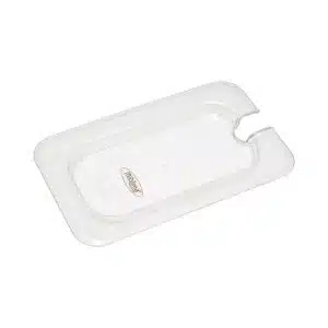 Gastronorm Deksel - 1/9 GN - Polycarbonaat - met Uitsparing