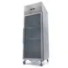 Koelkast - 600 L - 3 Verstelbare Roosters (2/1 GN) - Rvs - met Glazen Deur - Thumbnail Image 1