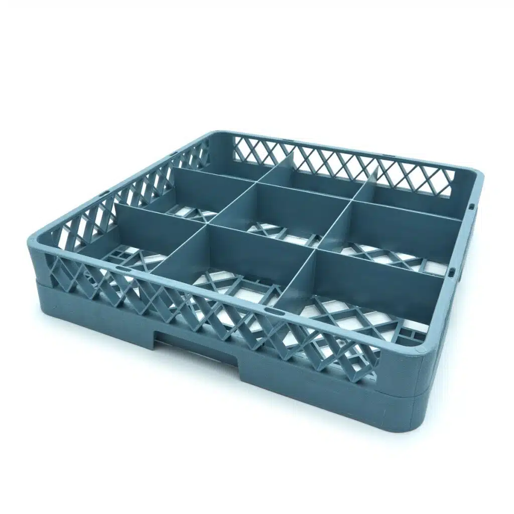 Vaatwasser Glazenkorf - 50 x 50cm - 9 Compartimenten - Afbeelding 1