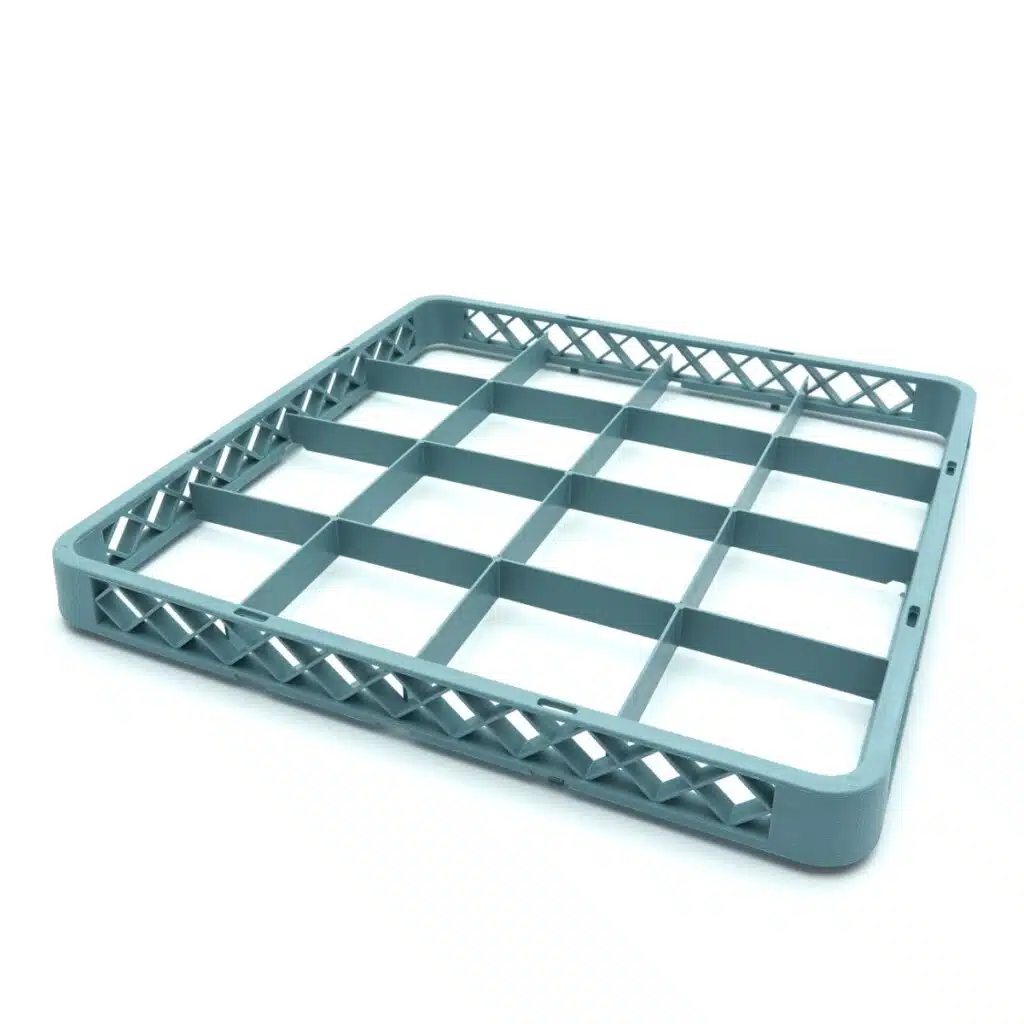 Vaatwasser Glazenkorf Verhoger - 50 x 50 cm - 16 Compartimenten - Afbeelding 1