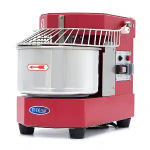 Spiraalkneder - 8 L - 4,5 Kg Deeg - Raspberry Rood