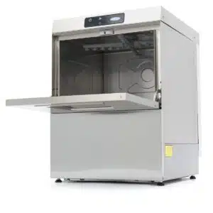 Horeca Vaatwasser - 50 x 50 cm - met Afvoer-, Glansspoel- en Zeeppomp - Digitaal Display - 230V