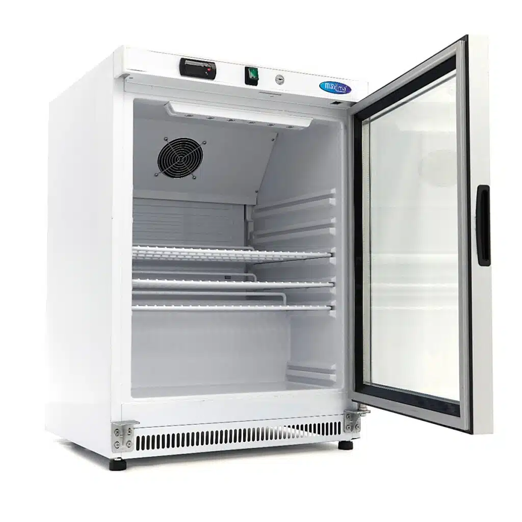 Koelkast - 200 L - Wit - met Glazen Deur - Afbeelding 5